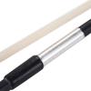 Хорошо сбалансированный смычок для скрипки 4/4 из углеволокна, круглый трость, изысканный конский волос, эбонитовая колодка