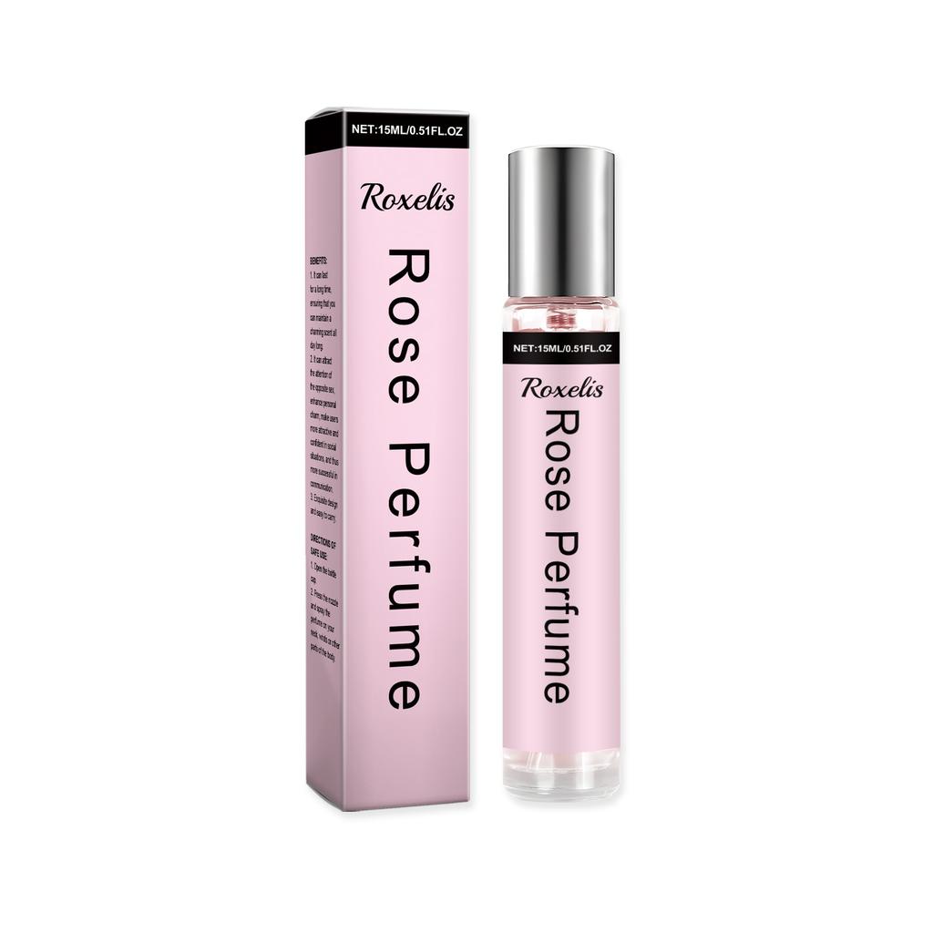 Roxelis Inspiration Rouge Perfume (Rose Wood) Fresh Light Flower Fruit Wood Charm Stay Fragrance Dating