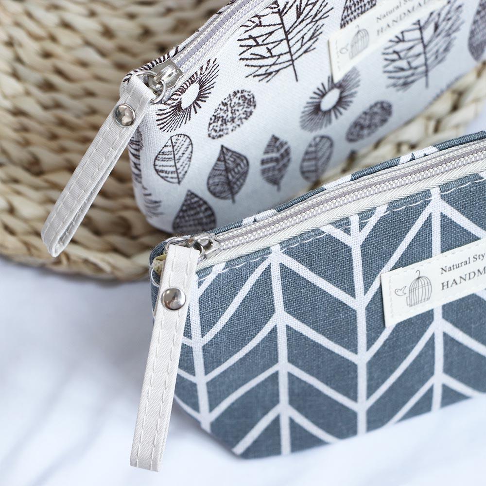 Косметички, портативные холщовые сумки для мытья с животным рисунком, многофункциональные сумки для хранения предметов