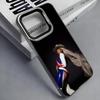 C-Carter Cowboy B-BEYONCE Phone Case For iPhone 17,16,15,14,13,12,11 Plus,Pro Max,Colored Silver Phone Case
