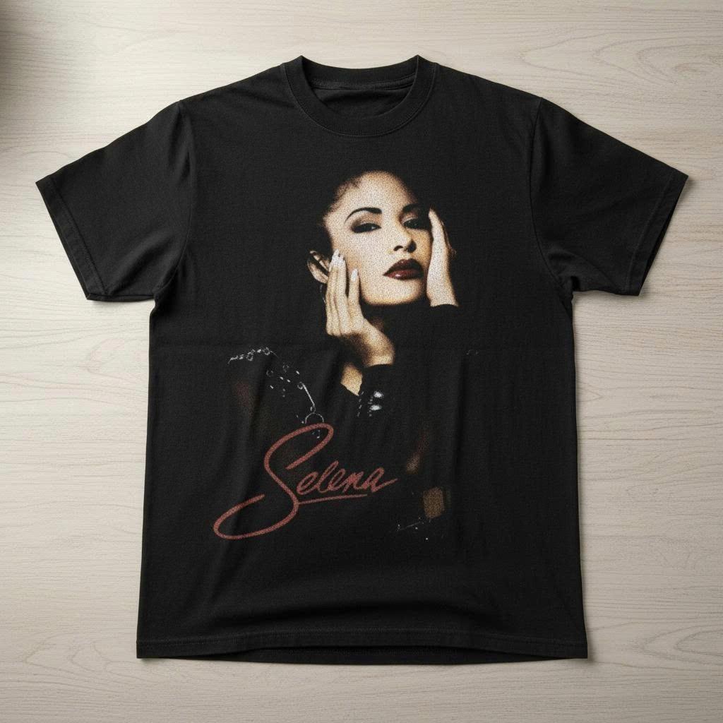 Vintage Retro Selena Halftone T-shirt, Selena Quintanilla Shirt, Perfect Shirt