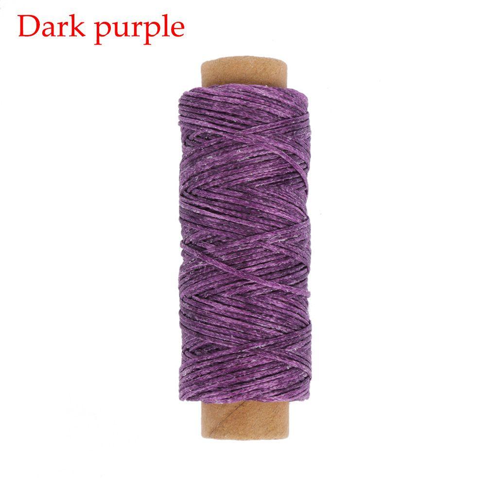 50Meters 150D Hand Stitching DIY Handicraft Sewing Line Cord Waxed Thread Leather