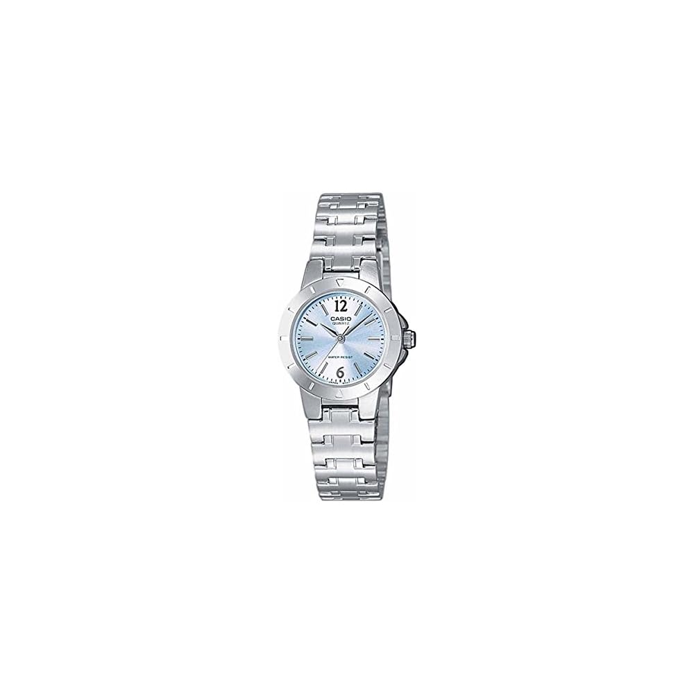 Casio Базовые Аналоговые Женские Часы LTP-1177A-2A Серебристая Нержавеющая Сталь Водонепроницаемые