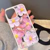 Ретро Масляная Живопись Цветок Чехол Для Телефона Для iPhone 16 11 12 13 14 15 Pro Max XS XR 8 7Plus Роскошный Цветочный Прозрачный Мягкий ТПУ Чехол