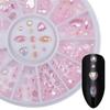 3D Flat Shaped Elongated DIY Tips Glass Stone Manicure Decor Nail Art Rhinestone