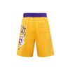 Nike Лос-Анджелес Лейкерс Баскетбольные спортивные повседневные дышащие шорты Мужские плавки Желтые DB1956-728