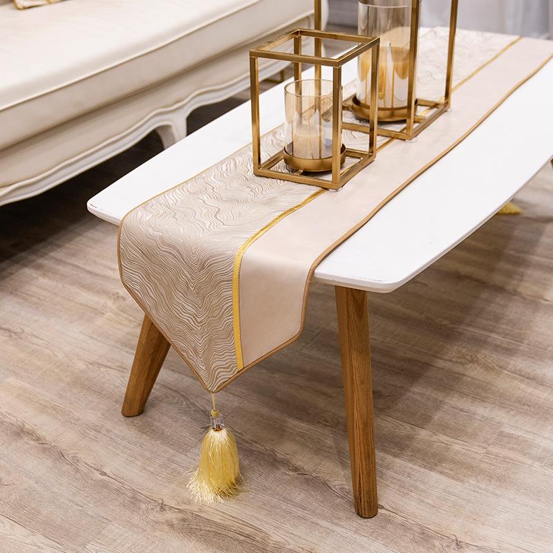 Кисточки в китайском стиле, дорожка для стола, классическая скатерть, декор чайного столика, домашний декор, настольный флаг с кисточкой, креативная крышка стола