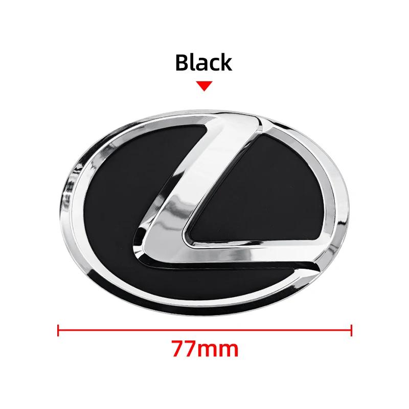 PHL1  65mm 77mm Car Steering Wheel Logo Sticker Badge Accessories For Lexus CT200H ES250 ES300H IS250 GS300 GS460 GX470 LS400 LX470