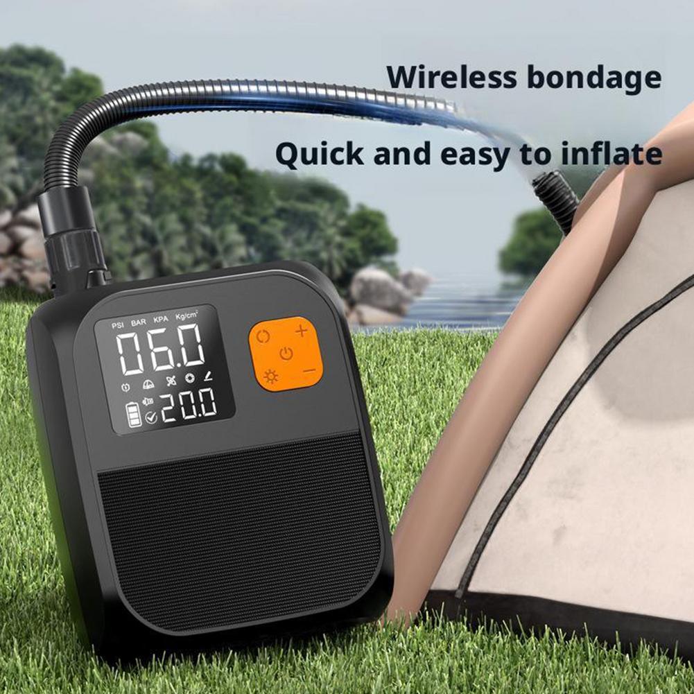 Электрический насос для паддлборда 25 фунтов на квадратный дюйм, воздушный компрессор, портативный насос SUP, аккумуляторный электрический воздушный насос 2000 мАч для каяка, лодки, Inf T5H3