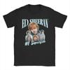 Оверсайз футболка летняя Ed Sheeran Новинка Футболки Чистый хлопок Футболка для мужчин Y2K Повседневная Большого размера Короткий рукав Одежда