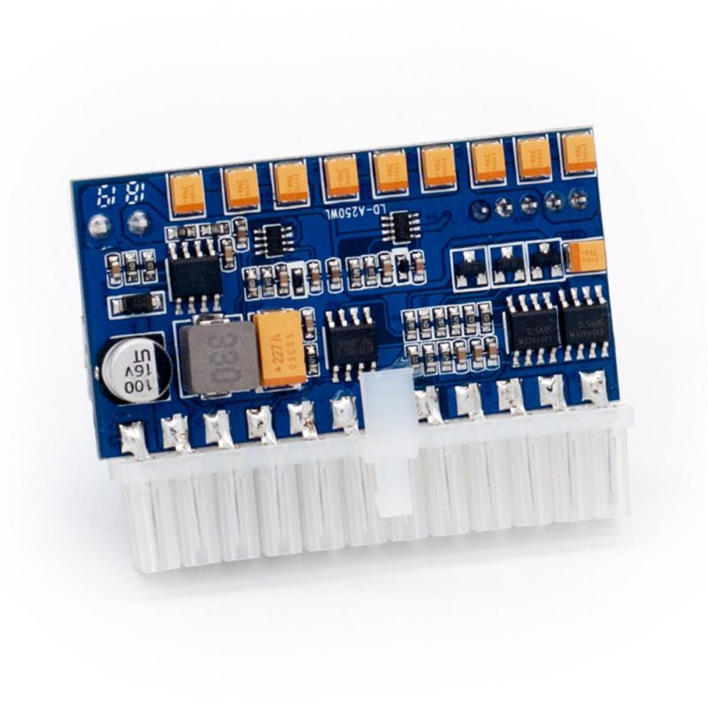 Блок питания DC-ATX 12В 250Вт 24-контактный для материнских плат Mini ITX