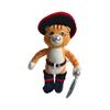 Fantasia Puss Cosplay Plush Cat Red Dead Redemption Boots Cartoon Mascot Figurine Stuffed Animal For Birthday Present