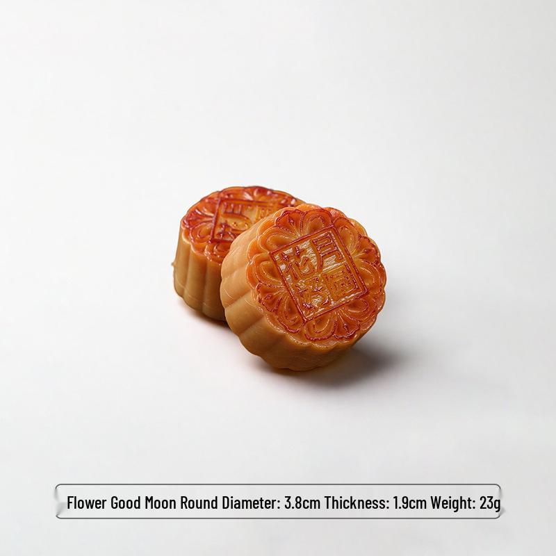 Red Bean Mooncake Simulation Toy - Children's Role-Play & Mid-Autumn Festival Decoration