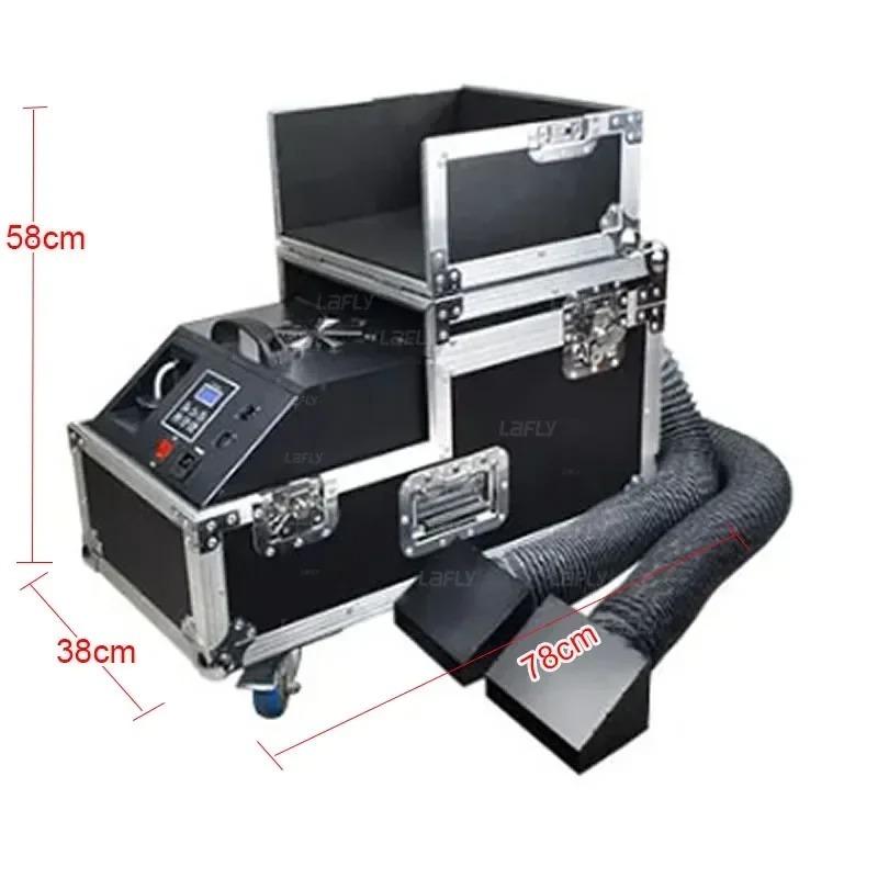 Ships from EU,5000W Water Fog & Low Lying Smoke Machine - DMX-Controlled Stage Equipment for Weddings, Parties, Discos & Performances
