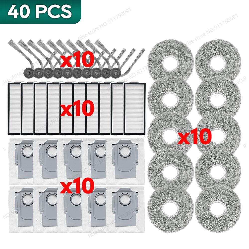 Совместимо для Roborock Saros Z70 Аксессуары Пылесборник Тряпка для швабры Hepa Фильтр Запасные части