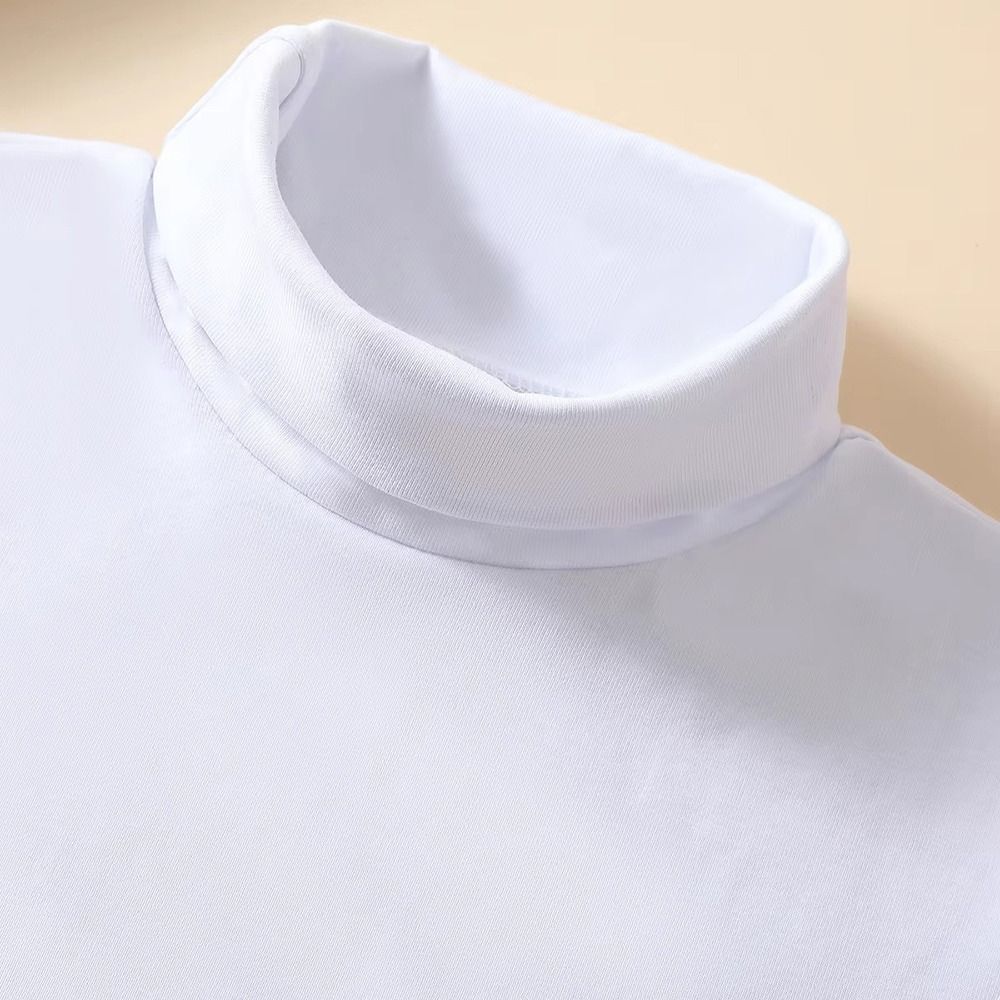 Elastic Neck Protection Scarf High Neck Knitted High Neck Collar Versatile Turtleneck Collar