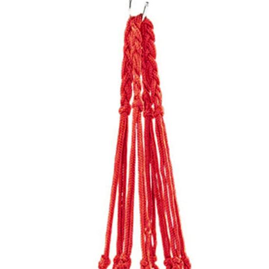 1Pc/2Pcs Chicken Vegetable Fruit Hanging Feeder Chicken Coop Cabbage Holder String Bag with Hanger Poultry Feeding Tool for Hens Duck Goose