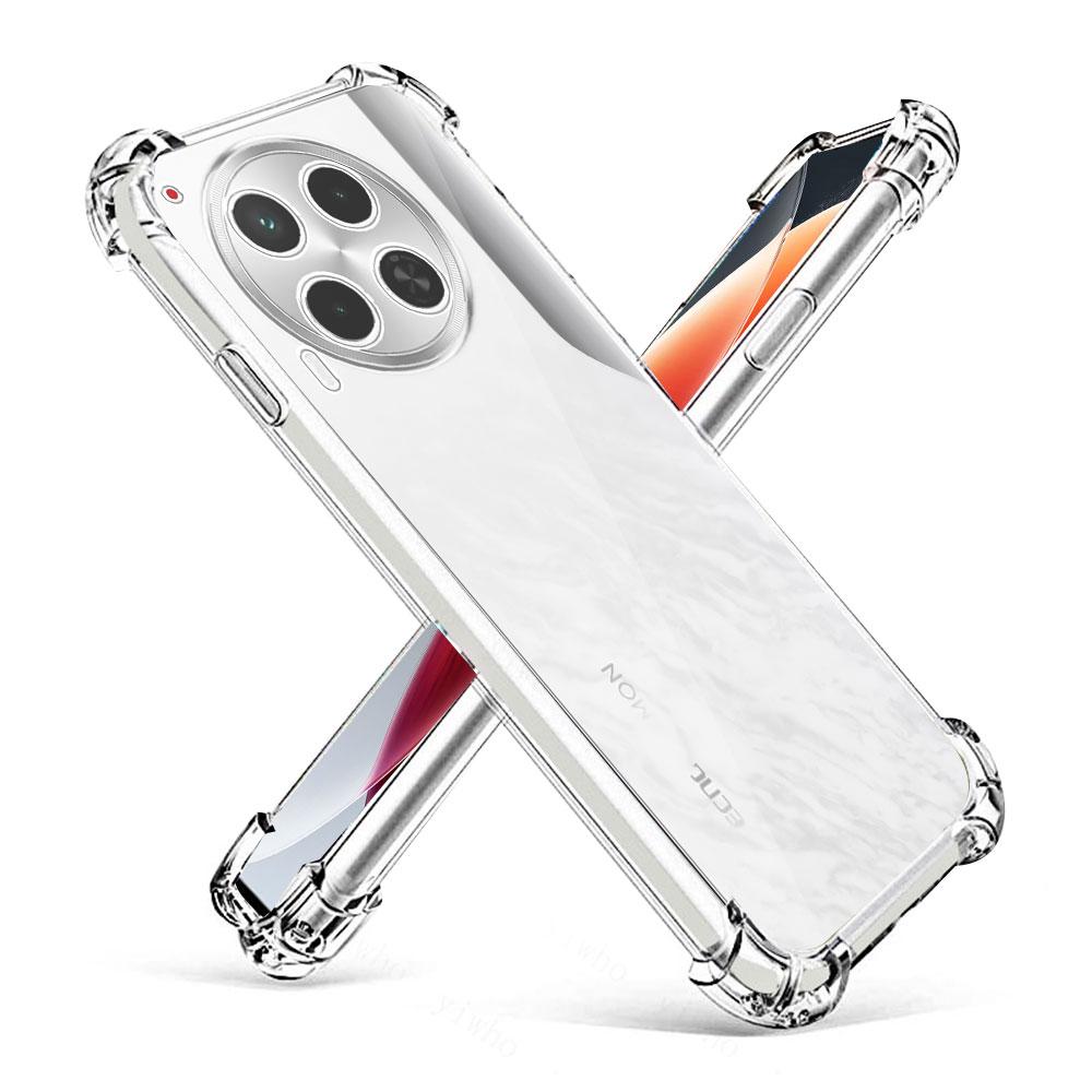 For Tecno Camon 30 4G Case 2024 Clear Shockproof Silicone Soft TPU Cover For Tecno Camon 30 5G Coque On Camon 30 4G 5G Funda