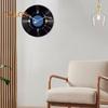 Vinyl Record Wall Clock High Accuracy Quiet Operation Battery Operated Music Room Decor Decoration Art Hanging Clock