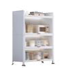 Beifu 4-Tier Carbon Steel Kitchen Storage Rack