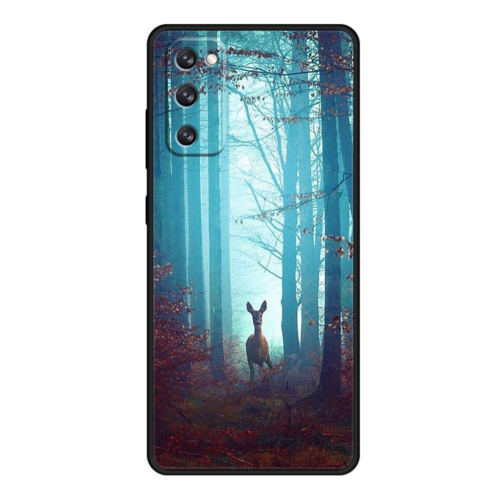 Чехол Камуфляж Охота на Оленей Для Samsung S20 FE 2022 S8 S10e S10 S22 Ultra 5G S7 S21 Plus S9 Funda