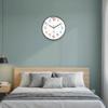 Colorful Early Education Wall Clock Round Digital Pattern Electronic Color Clock Minimalist Mute Learning Wall Hanging Clock