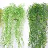 1 шт. Искусственное растение лиана Адмиралтейская ива настенное подвесное растение искусственный цветок для дома свадьба вечеринка стена балкон украшение зеленый лист