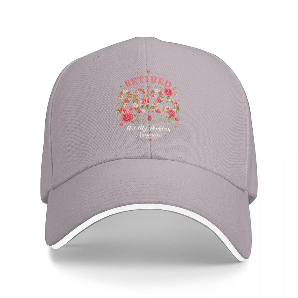 Baseball Caps Retired 2025 Not My Problem Anymore Customized Unisex Sport Spring Hats