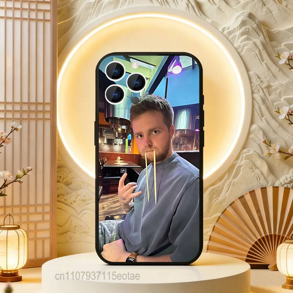A-Alex W-Warren Singer СМЕШНОЙ Черный Мягкий Чехол Для iPhone 17 13 14 15 11 16 12 Pro Max Pro Max Plus E Air Mini Чехол-Оболочка Для Телефона