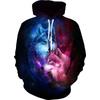 New Animal 3d Print Wolf Men Hooded Long Sleeve Sweater Streetwear Tops Sweatshirts Casual Sweat Y2k Hoodies Oversize Clothing