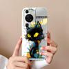 For Huawei P60 Pro Art Phone Case Cute Design Soft Liquid Silicone Back Cover For HuaweiP60 P 60 Anti Drop Durable Bumper Funda