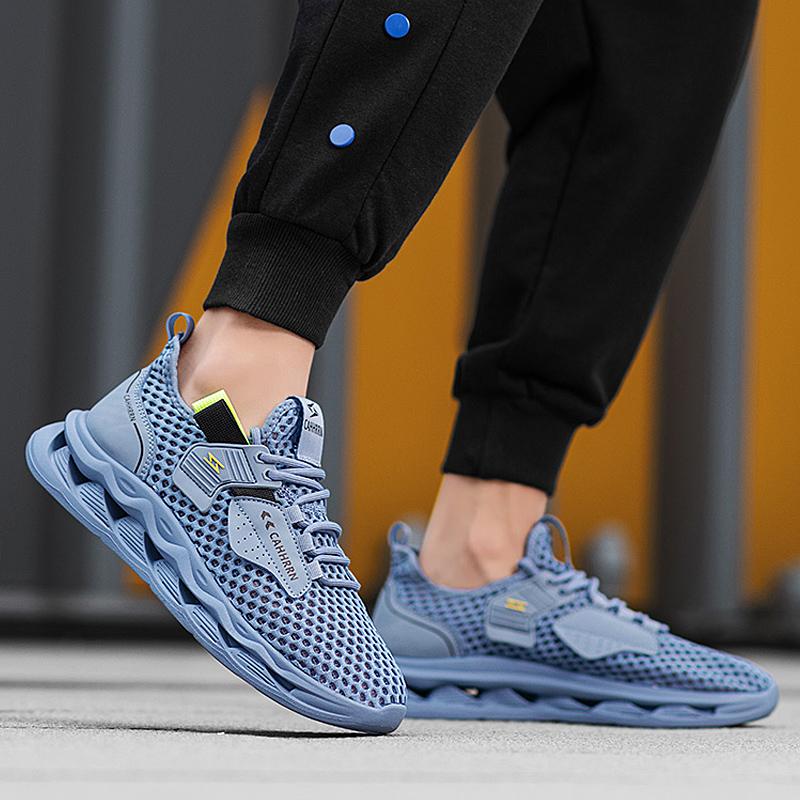 Модная летняя обувь CYYTL для мужчин, сетчатые кроссовки, повседневные дышащие спортивные уличные теннисные кроссовки для бега и ходьбы, на платформе, роскошные дизайнерские лоферы