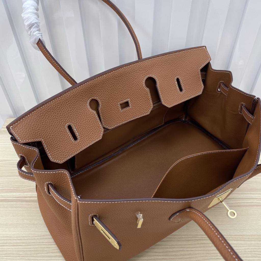 Top-grain Cowhide Genuine Leather Women's Bag, Large-capacity Handbag, High-end Commuting Single-shoulder Crossbody Bag for Women