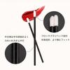 ALLVD Disposable Lip 100 Portable and Hollow Stick Design for Lip and Professional Makeup Brushes, Pieces, Convenient, Gloss, Lipstick, (Black)