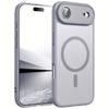 Магнитный Матовый Полупрозрачный Чехол Для iPhone 17 Air 16 16e 15 14 Plus 13 12 11 Pro Max Телефон Беспроводная Зарядка Magsafe Жесткая Крышка