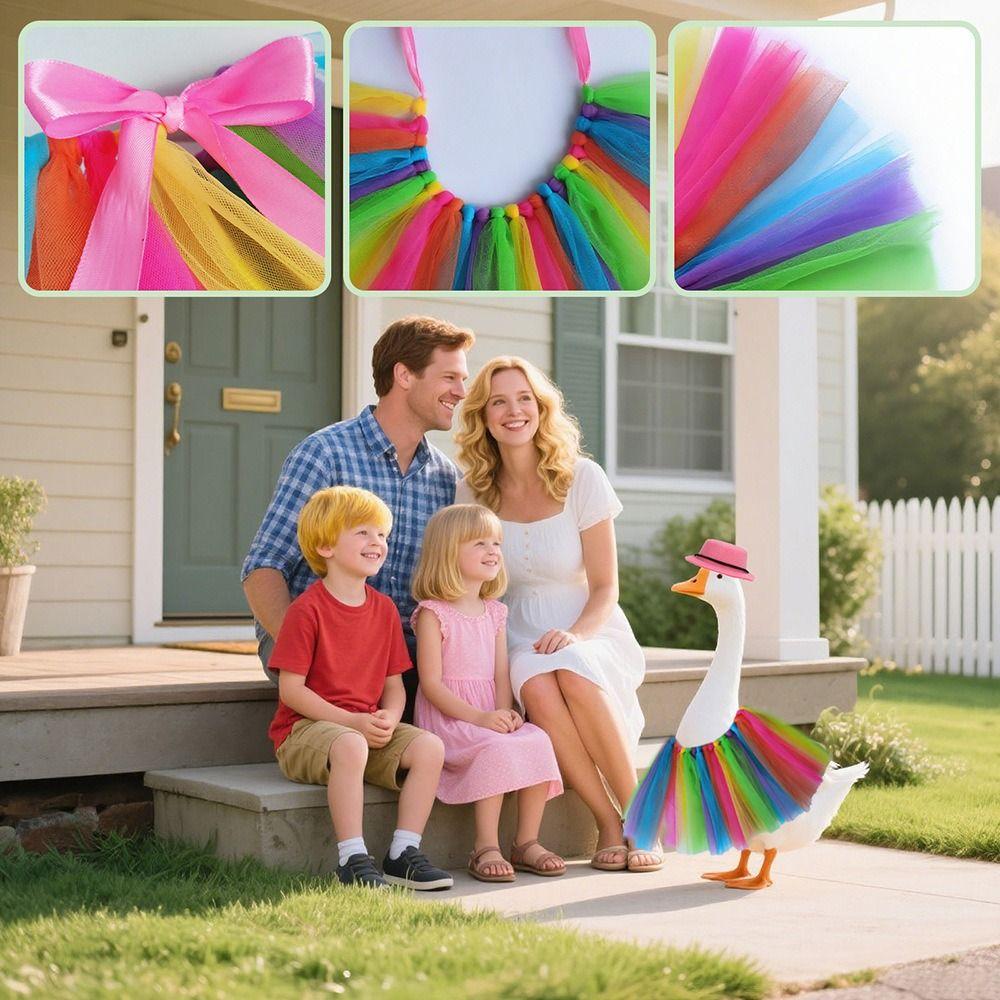 Funny Halloween Porch Goose Outfits Creative Fall Goose Clothes Halloween Decorations