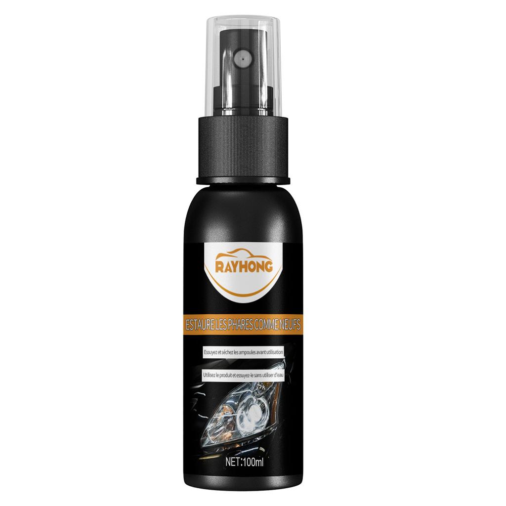 Автомобильные фары Спрей для ремонта царапин Автомобильные фары с хрустальным покрытием Ремонт фар Быстрая очистка