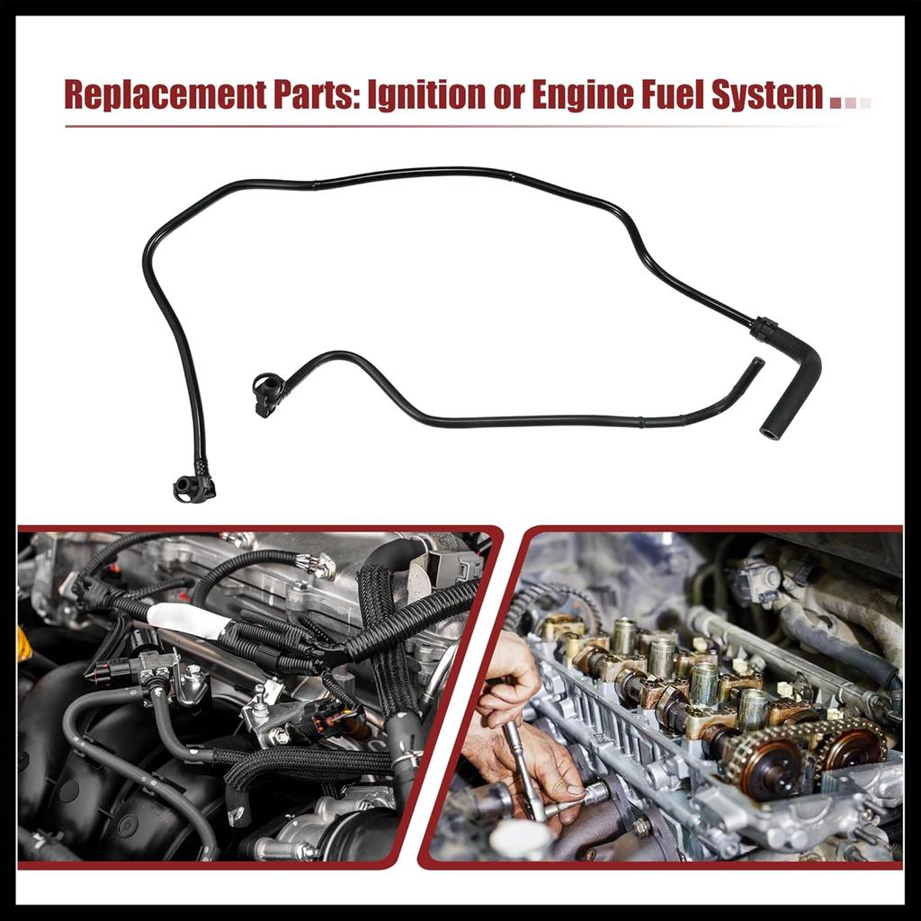 1 Set Engine Throttle Body Heater Inlet Outlet Pipe Hose Fit for Chevy Cruze 2011-2015 for Chevy Sonic 2012-2018 1.8L 55569809 55579102 Durable