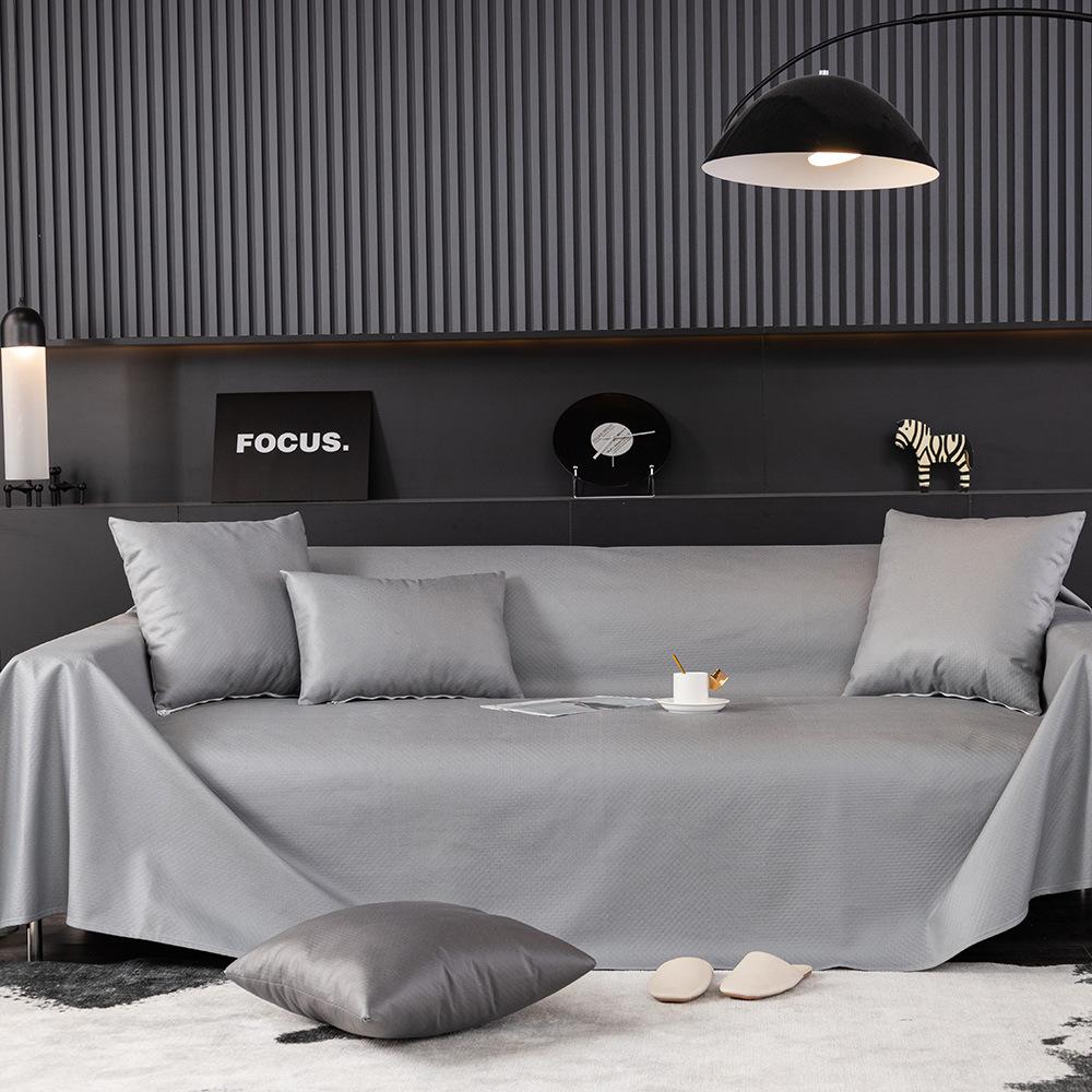 Простое водонепроницаемое полотенце для дивана, новое устойчивое к моче, против царапин, универсальное шерстяное полотенце Four Seasons с антипригарным покрытием, чехол для дивана, полотенце из искусственной кожи, осень и зима