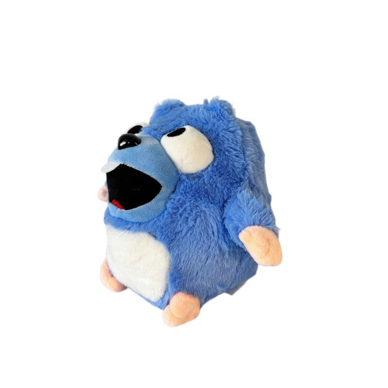 Grizzy & les Lemmings Plush Toy, Soft and Cute Anime Plushie, 15cm, Collectible Gift for Fans