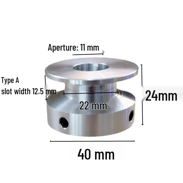 A-type Single Groove V-Belt Drive Pulley for Motor
