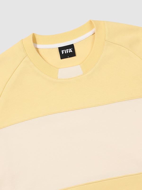 Свитшот FIFA 1904 Colorblock Желтый (Ff24Mr13U_420)