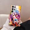 Чехол для телефона с аниме-тематикой No Game No Life для Samsung серии S S21 S22 S23 S24 S25 FE Plus Ultra, мягкий ТПУ, приятный для кожи