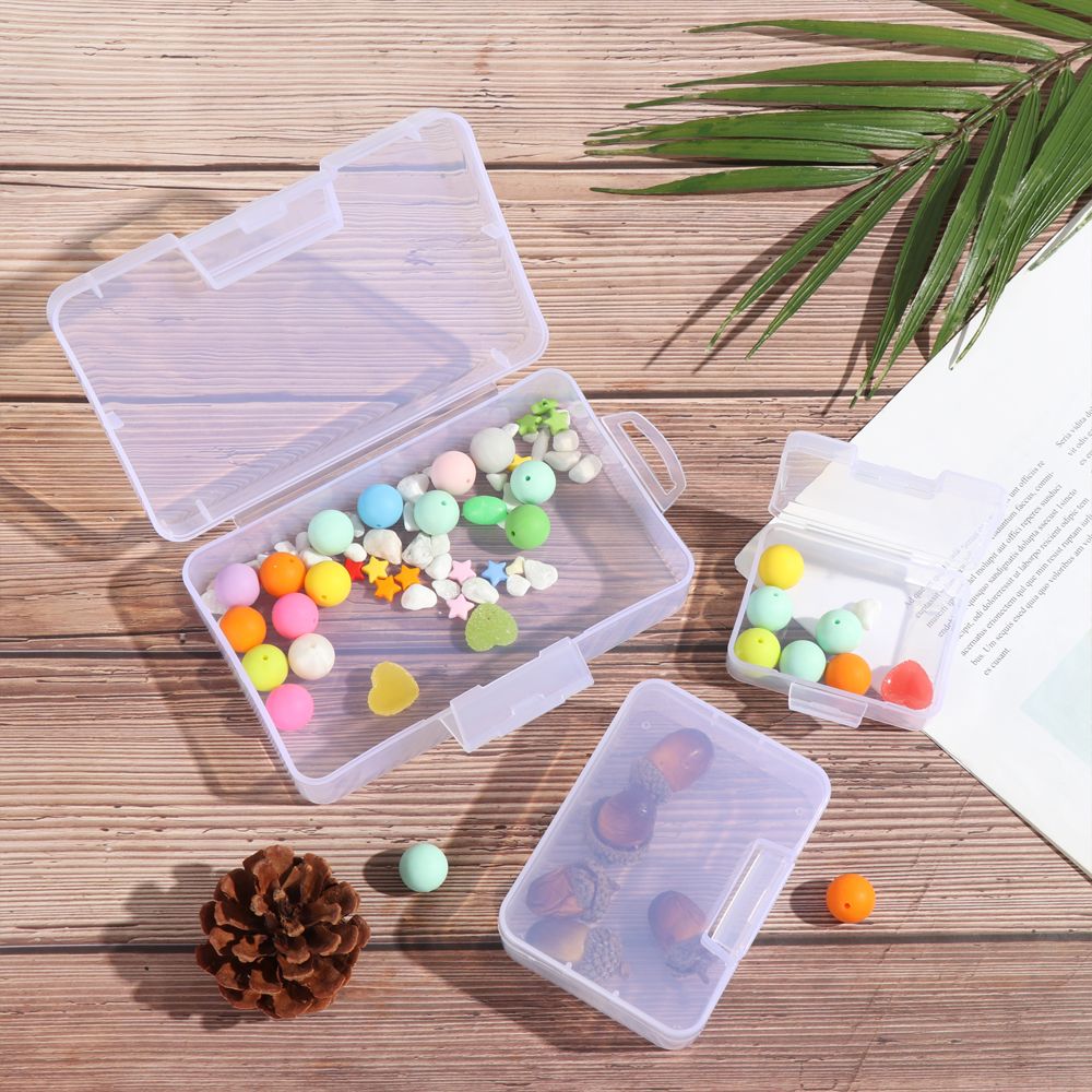 Plastic Clips Boxes Pill Storage Supply Craft Bead Holder Jewelry Diamond Container Storage Box