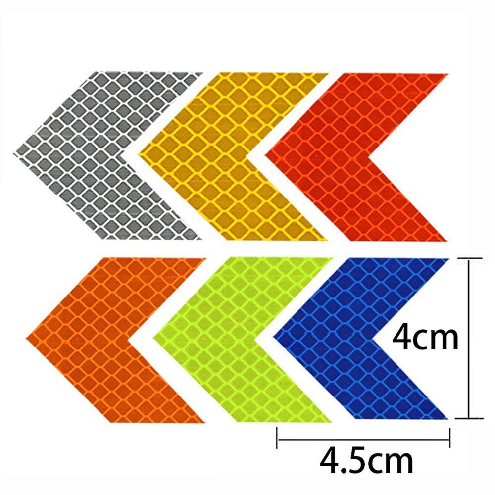Arrow Decal Reflector Auto Body Reflective Sticker Exterior Accessories Car Accessories Car Sticker