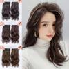 Fluffy Invisible Seamless Curly Hair Pads Clip In Hair Extension Lining of Natural Hair Top Side Cover Hair Piece Synthetic Pads