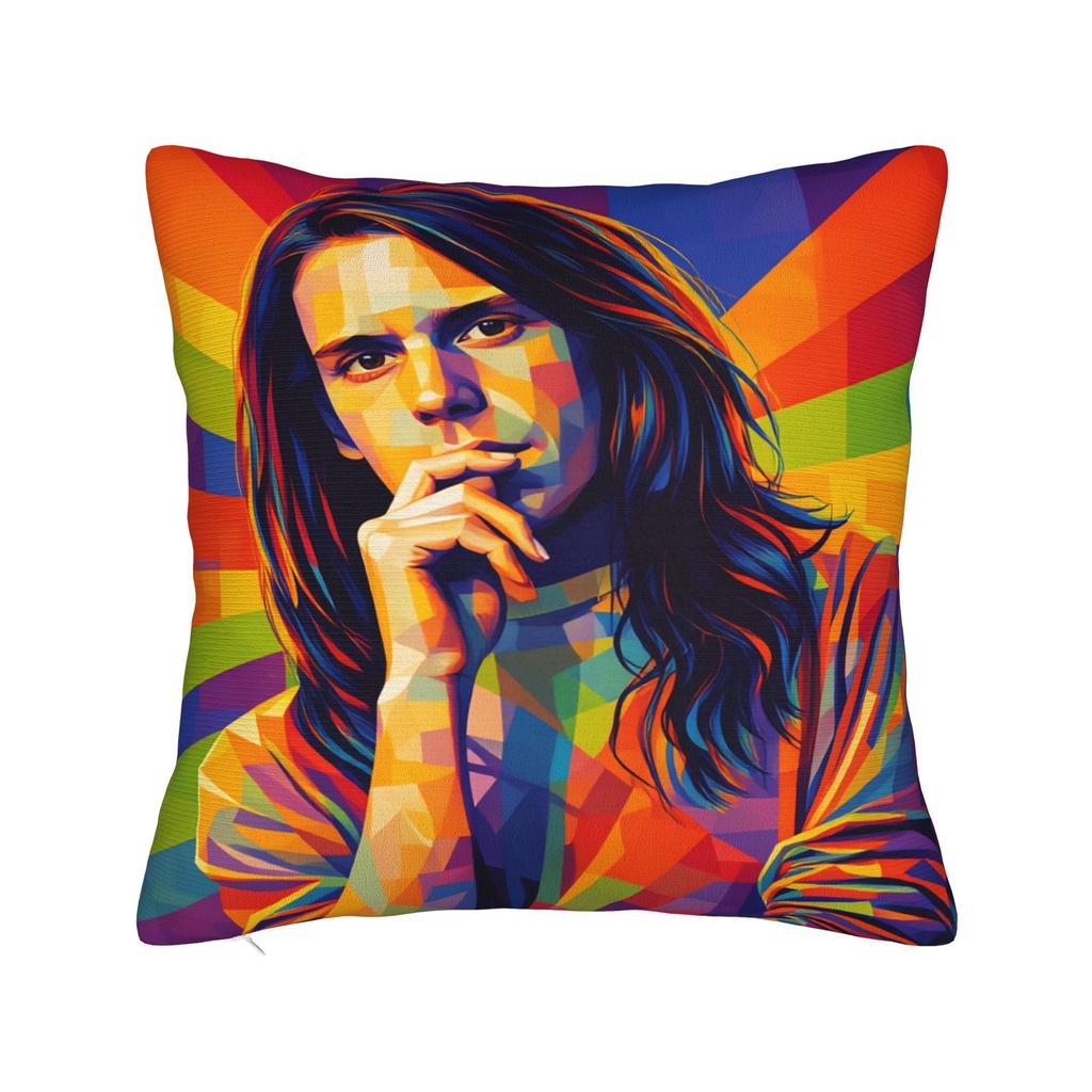 Forever Bob Weir 1947 To Pillow Case Soft Pillow Cover Vintage Cushion Cover For Office Car Home Decor