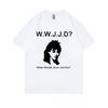 Rock Punk Band Bikini Kill Kathleen Hanna What Would Joan Jett Do Same Style Tshirt Feminist Riot Grrrl Unisex Oversized Tshirt