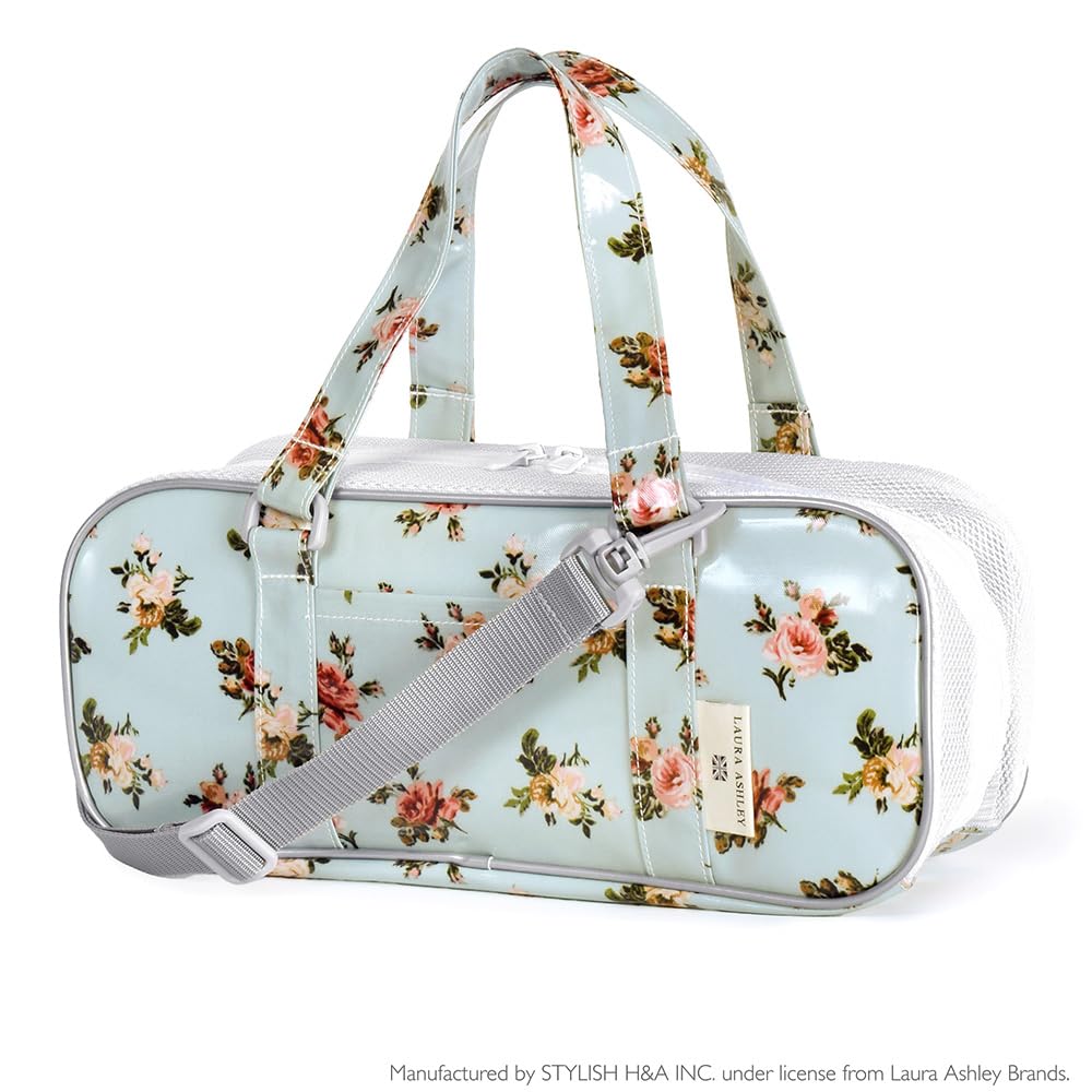 LAURA ASHLEY Art Supplies and Paint Bag Paint Set Watercolor Garden Girls Cute Mesh Art Supplies Set with Shoulder Strap Watercolor Paint Included