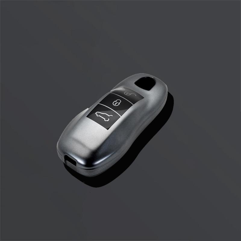 Новый чехол-обложка для ключа автомобиля для Porsche для Panamera Macan Cayenne Cayman Boxster 911 9ya 971 Умная защитная оболочка Чехол для дистанционного ключа
